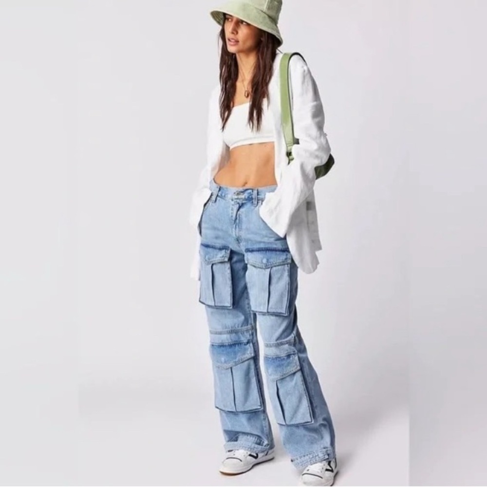 Agolde Baggy Tex Cargo Jeans